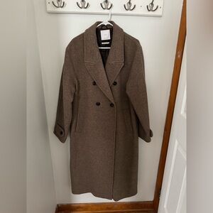 Mango Oversized Women’s wool blend coat